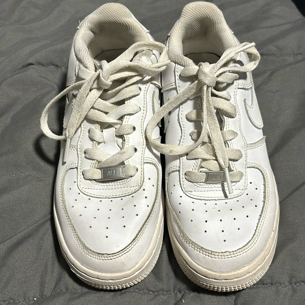 Size 5.5Y Nike Air Force Ones
